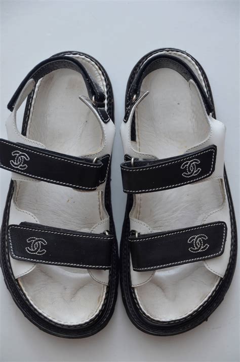 chanel birkenstock sandal|Chanel sandals for sale.